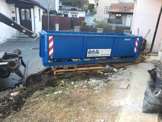 Kontejnerová doprava, přistavení kontejnerů, odvoz suti a odpadů