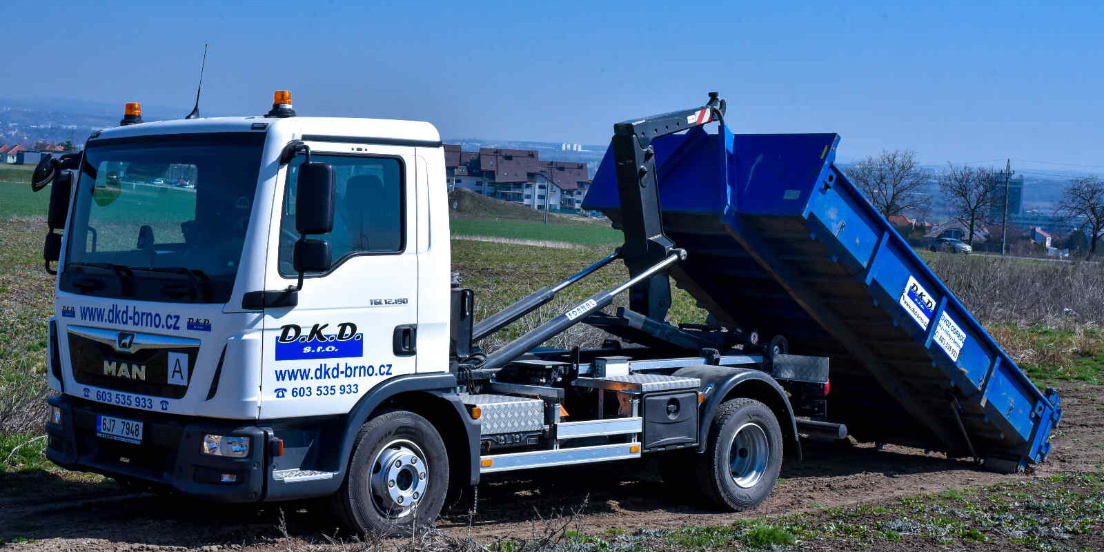 Kontejnerová doprava, přistavení kontejnerů, odvoz suti a odpadů