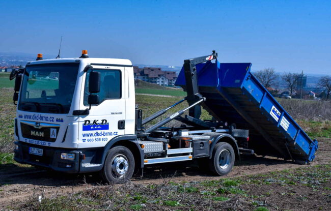 Kontejnerová doprava, přistavení kontejnerů, odvoz suti a odpadů