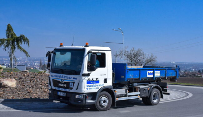 Kontejnerová doprava, přistavení kontejnerů, odvoz suti a odpadů