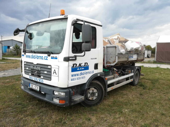 Kontejnerová doprava, přistavení kontejnerů, odvoz suti a odpadů