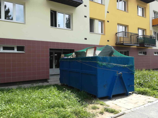 Kontejnerová doprava, přistavení kontejnerů, odvoz suti a odpadů